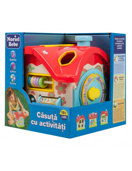 Casuta Cu Activitati, Jucarie Bebelusi Noriel,NOR6210