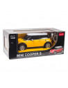 Masina Cu Telecomanda Minicooper Galben Cu Scara 1 La