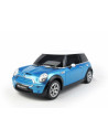 Masina Cu Telecomanda Minicooper Bleu Cu Scara 1 La