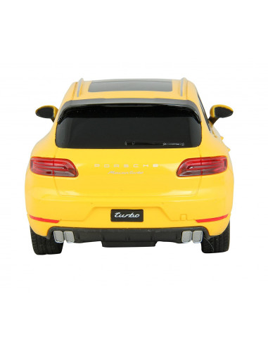 Masina Cu Telecomanda Porsche Macan Turbo Galben Cu Scara 1 La