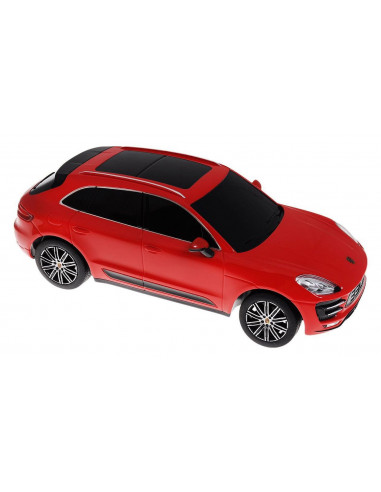 Masina Cu Telecomanda Porsche Macan Turbo Rosu Cu Scara 1 La