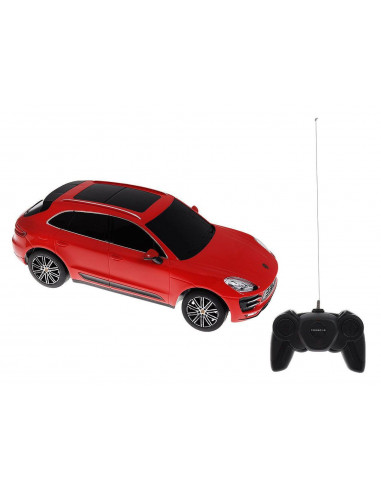 Masina Cu Telecomanda Porsche Macan Turbo Rosu Cu Scara 1 La