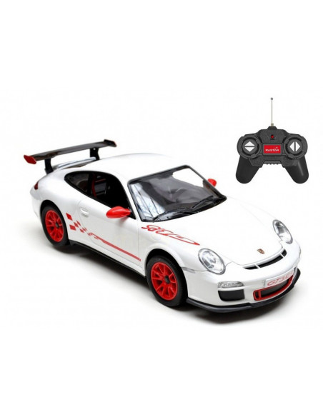 Masina Cu Telecomanda Porsche Gt3 Rs Alb Cu Scara 1 La