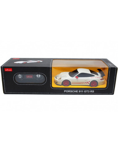 Masina Cu Telecomanda Porsche Gt3 Rs Alb Cu Scara 1 La