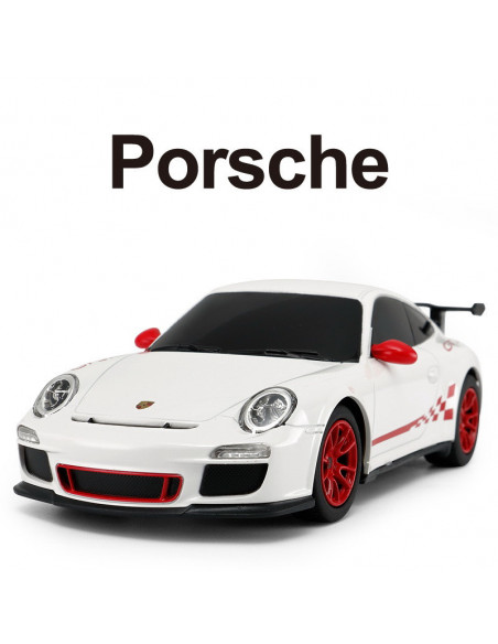 Masina Cu Telecomanda Porsche Gt3 Rs Alb Cu Scara 1 La