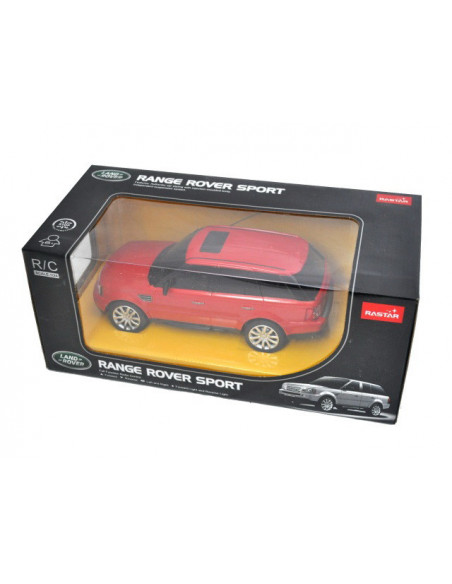 Masina Cu Telecomanda Range Rover Sport Rosu Cu Scara 1 La