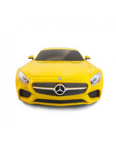 Masina Cu Telecomanda Mercedes Amg Gt Galben Cu Scara 1 La