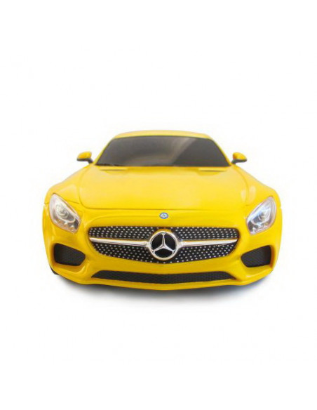 Masina Cu Telecomanda Mercedes Amg Gt Galben Cu Scara 1 La