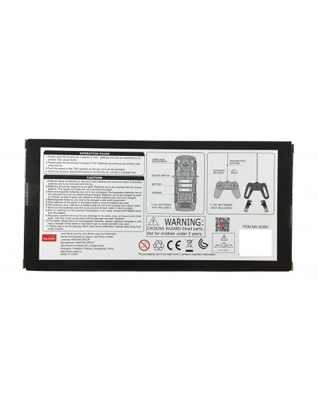Masina Cu Telecomanda Range Rover Sport Negru Cu Scara 1 La