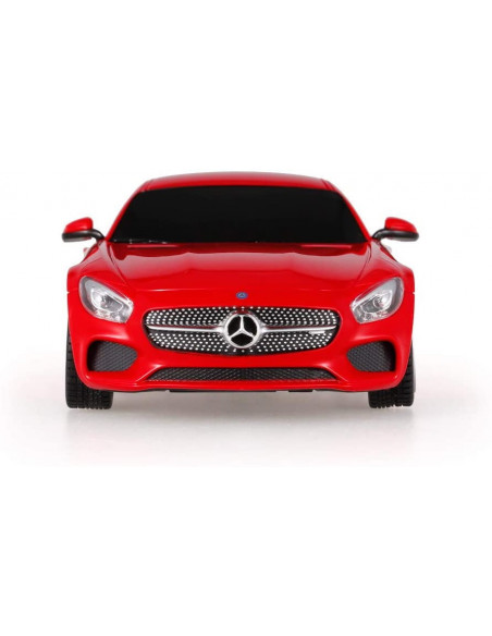 Masina Cu Telecomanda Mercedes Amg Gt Rosu Cu Scara 1 La