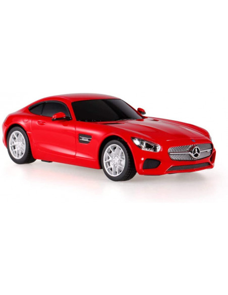 Masina Cu Telecomanda Mercedes Amg Gt Rosu Cu Scara 1 La