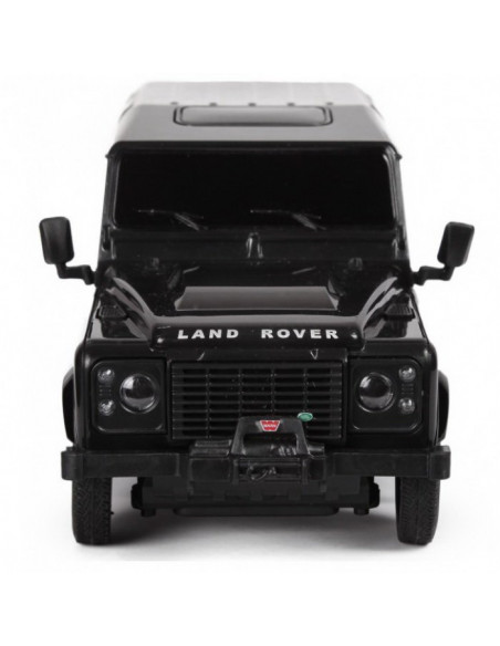 Masina Cu Telecomanda Land Rover Defender Negru Cu Scara 1 La