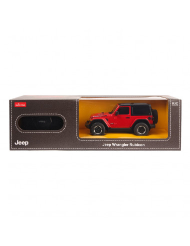 Masina Cu Telecomanda Jeep Wrangler Rubicon Visiniu Cu Scara 1