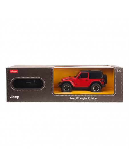 Masina Cu Telecomanda Jeep Wrangler Rubicon Visiniu Cu Scara 1