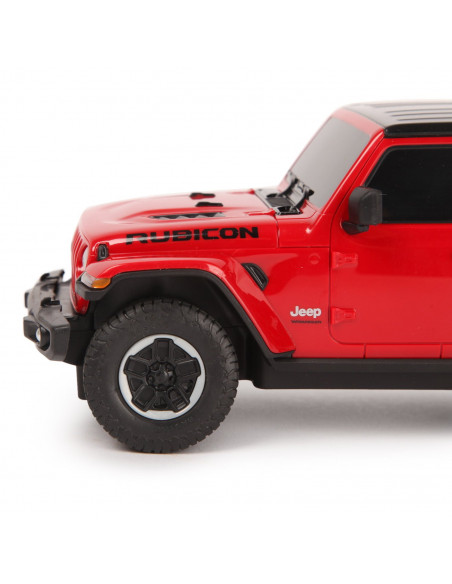 Masina Cu Telecomanda Jeep Wrangler Rubicon Visiniu Cu Scara 1