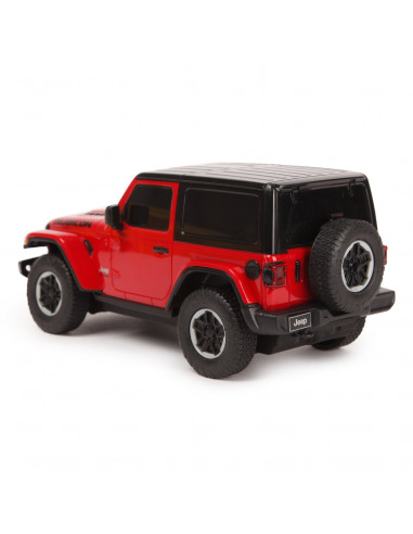 Masina Cu Telecomanda Jeep Wrangler Rubicon Visiniu Cu Scara 1