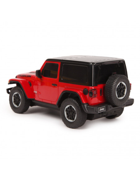 Masina Cu Telecomanda Jeep Wrangler Rubicon Visiniu Cu Scara 1
