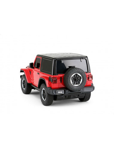 Masina Cu Telecomanda Jeep Wrangler Rubicon Visiniu Cu Scara 1