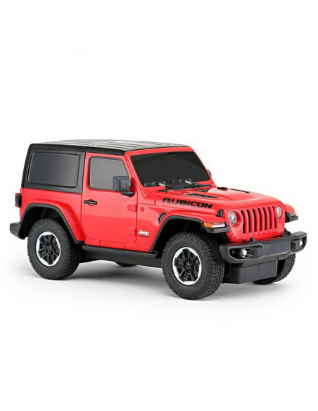 Masina Cu Telecomanda Jeep Wrangler Rubicon Visiniu Cu Scara 1