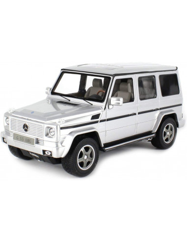 Masina Cu Telecomanda Mercedes-benz G55 Gri Cu Scara 1 La