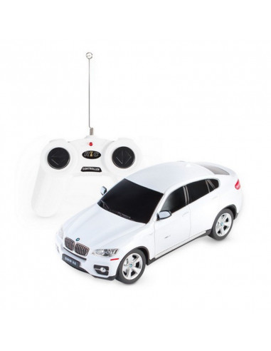 Masina Cu Telecomanda Bmw X6 Alb Cu Scara 1 La 24,Ras31700_Alb