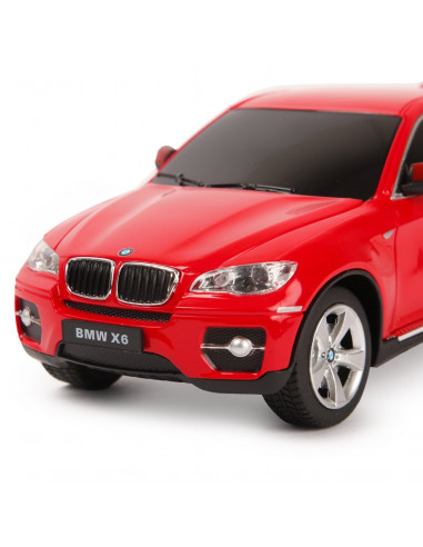 Masina Cu Telecomanda Bmw X6 Rosu Cu Scara 1 La 24,Ras31700_Rosu