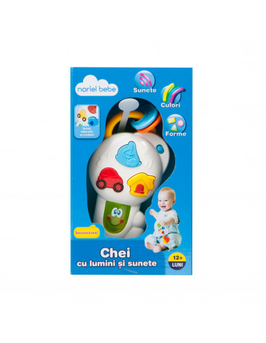 Chei Cu Lumini Si Sunete, Jucarie Bebelusi Noriel,Uniq6104