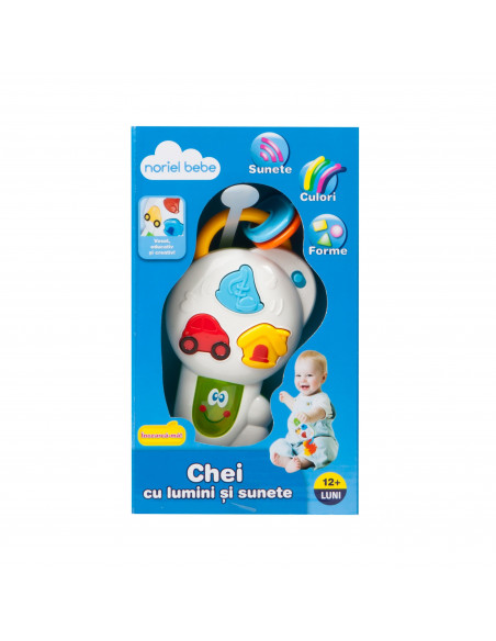 Chei Cu Lumini Si Sunete, Jucarie Bebelusi Noriel,Uniq6104