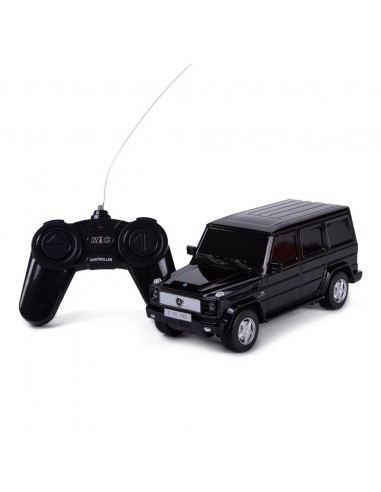 Masina Cu Telecomanda Mercedes-benz G55 Negru Cu Scara 1 La