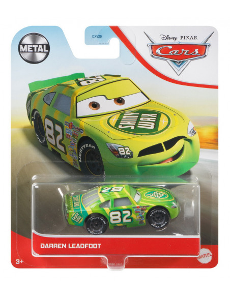 Masinuta Metalica Cars3 Personajul Darren Leadfoot,MTDXV29_GRR56
