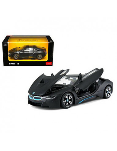 Masinuta Metalica Bmw I8 Negru Scara 1 La 24,RAS56500_NEGRU