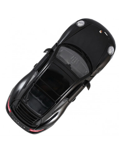 Masinuta Metalica Porsche 911 Negru Scara 1 La 24,Ras56200_Negru