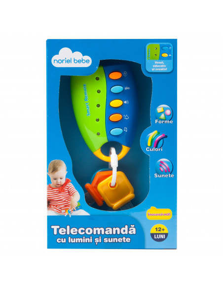 Telecomanda Cu Lumini Si Sunete, Jucarie Bebelusi