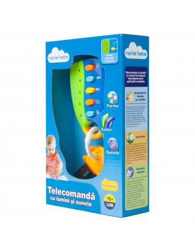 Telecomanda Cu Lumini Si Sunete, Jucarie Bebelusi