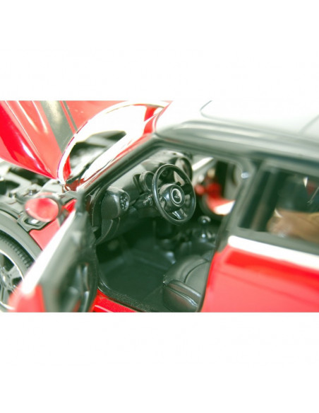 Masinuta Metalica Minicooper Rosu Scara 1 La 24,Ras56400_Rosu