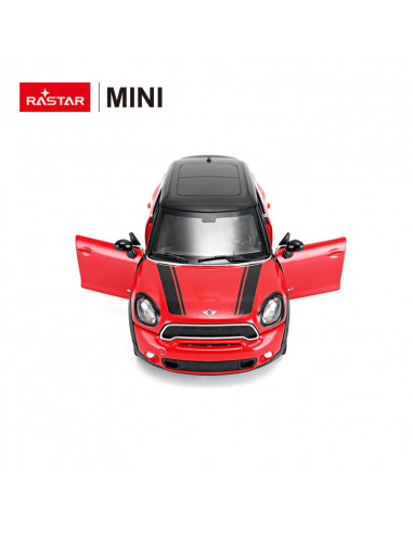Masinuta Metalica Minicooper Rosu Scara 1 La 24,Ras56400_Rosu