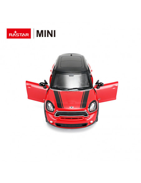 Masinuta Metalica Minicooper Rosu Scara 1 La 24,Ras56400_Rosu