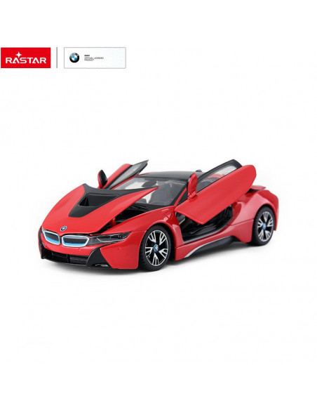 Masinuta Metalica Bmw I8 Rosu Scara 1 La 24,Ras56500_Rosu