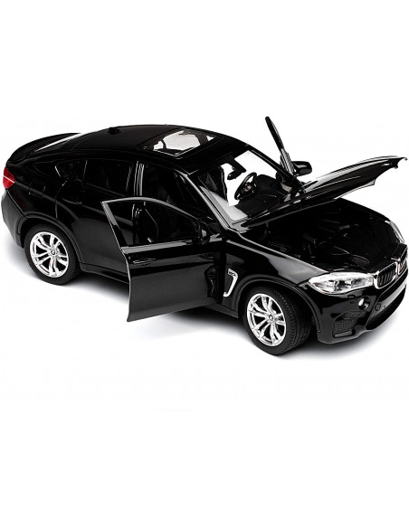 Masinuta Metalica Bmw X6m Negru Scara 1 La 24,Ras56600_Negru