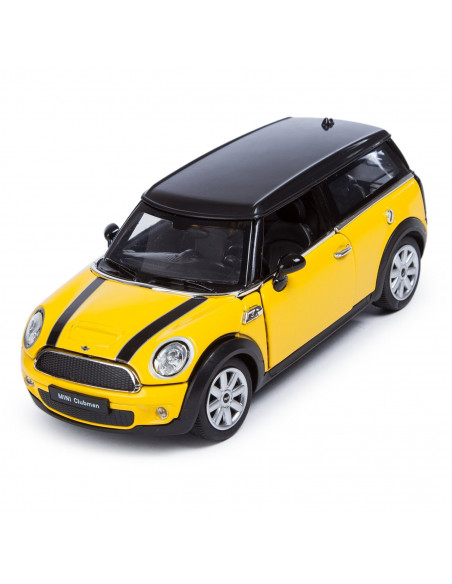 Masinuta Metalica Mini Cooper Clubman Galben Scara 1 La