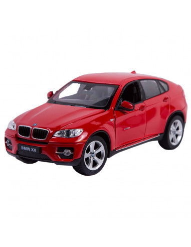 Masinuta Metalica Bmw X6 Rosu Scara 1 La 24,Ras41500_Rosu