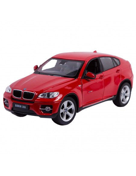 Masinuta Metalica Bmw X6 Rosu Scara 1 La 24,Ras41500_Rosu