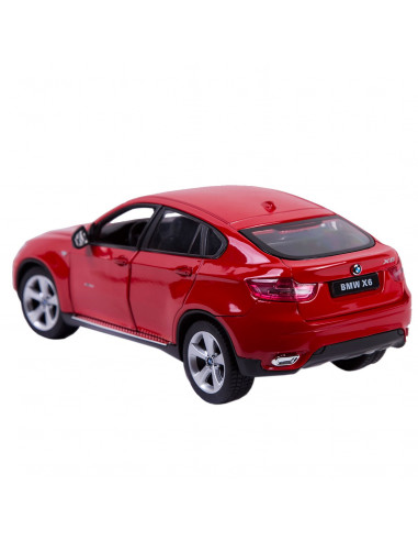 Masinuta Metalica Bmw X6 Rosu Scara 1 La 24,Ras41500_Rosu