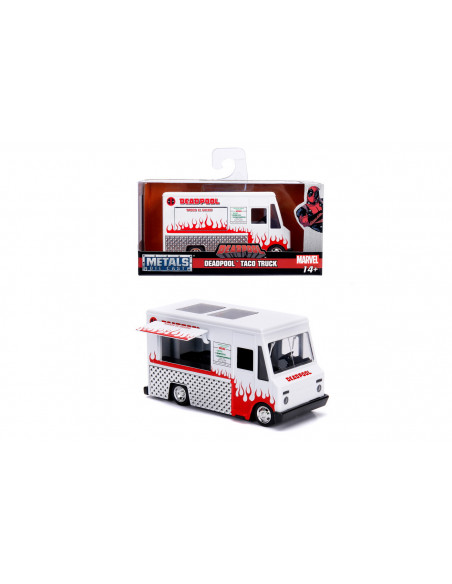 Masinuta Metalica Food Truck A Lui Deadpool Scara 1 La