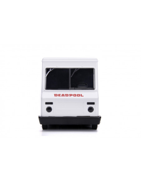 Masinuta Metalica Food Truck A Lui Deadpool Scara 1 La