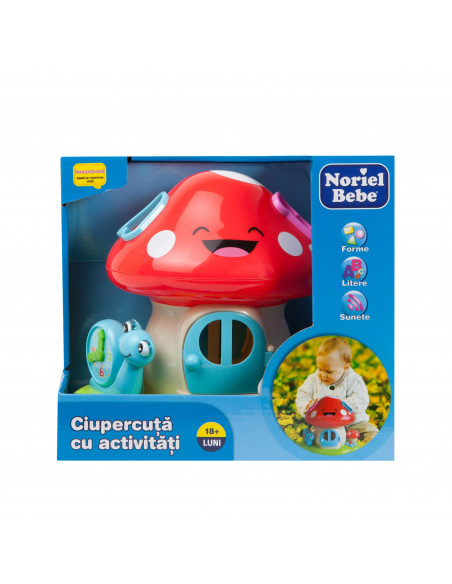 Ciupercuta Cu Activitati, Jucarie Bebelusi Noriel,Uniq6388