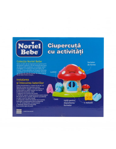 Ciupercuta Cu Activitati, Jucarie Bebelusi Noriel,Uniq6388