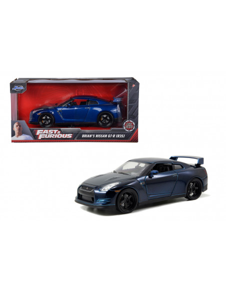Masinuta Metalica Fast And Furious 2009 Nissan Gt-r Scara 1 La