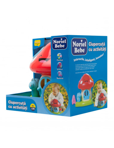 Ciupercuta Cu Activitati, Jucarie Bebelusi Noriel,Uniq6388