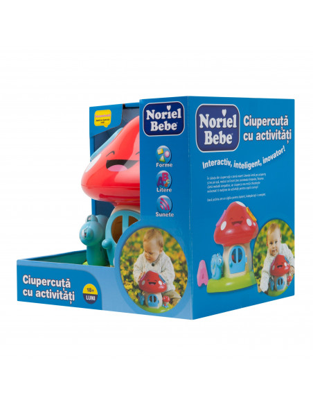 Ciupercuta Cu Activitati, Jucarie Bebelusi Noriel,Uniq6388